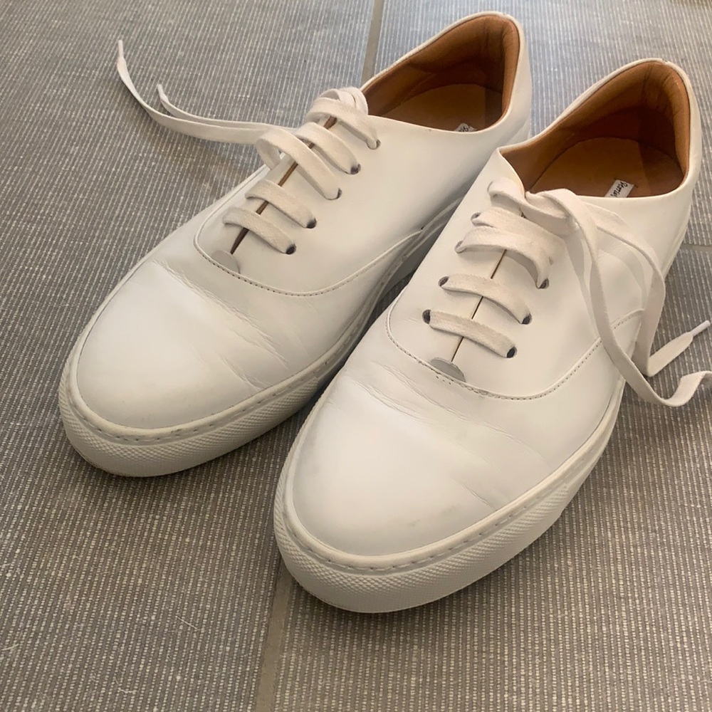 White Leather Sneakers - & other stories